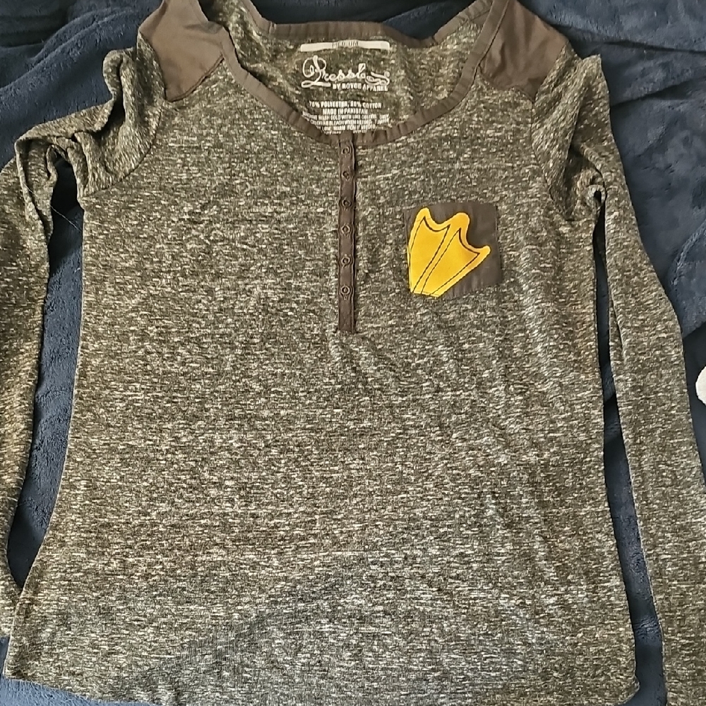 PressedLogic Oregon Ducks Long Sleeve Size M